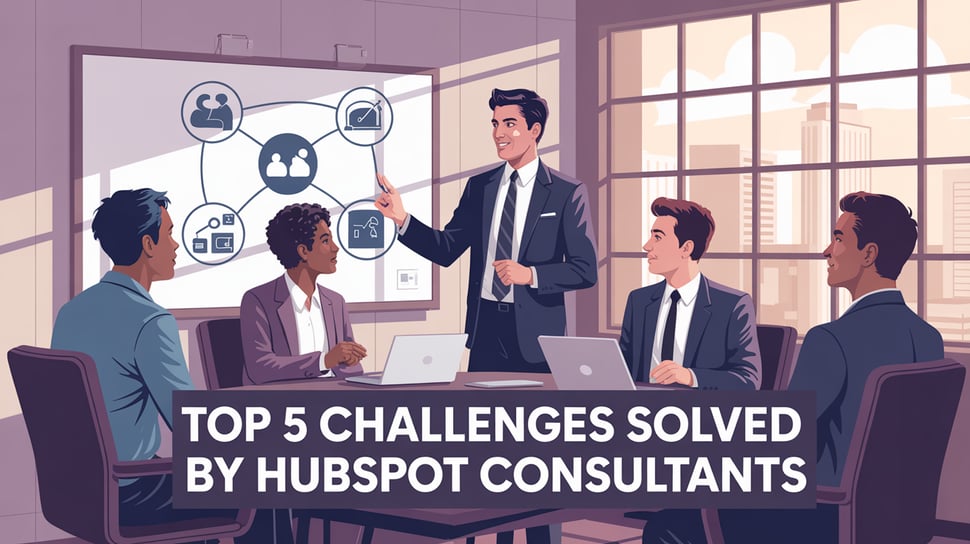 Top 5 Challenges Solved by HubSpot Consultants