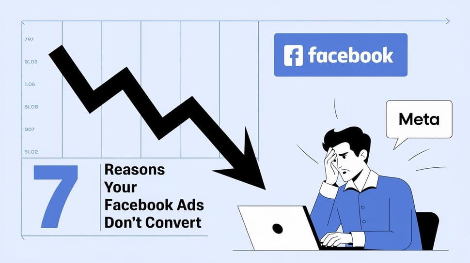 Top 7 Reasons Your Facebook Ads Aren’t Converting in 2025 (And How to Fix Them)